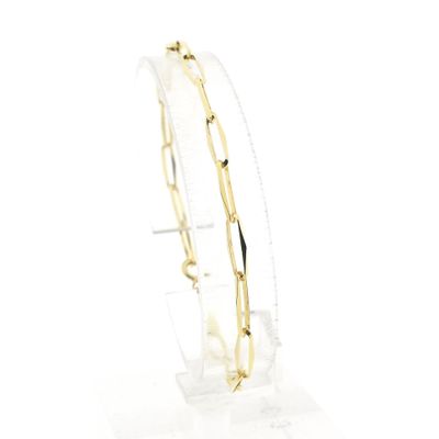 Image 1 of Gold closed forever bracelet