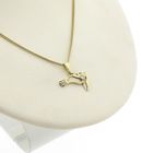 Image 8 of Two-tone gold pendant with diamond; Toucan