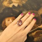 Image 7 of 8 carat ring with large amethyst