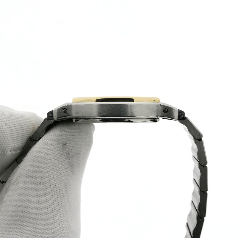 Image 13 of Cartier Santos Octagon 187903; Women's watch in 18k gold and steel