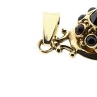 Image 6 of Gold Pendant with Garnet