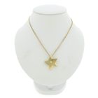 Image 10 of Gold star pendant with diamond; 0.14 ct.