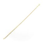 Image 7 of Gold closed Figaro link bracelet