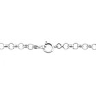 Image 6 of Silver jasseron link chain | 82 cm