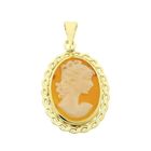 Image 1 of Gold pendant with cameo