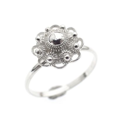 Silver ring with Zeeland button Image 1 of Silver ring with Zeeland button