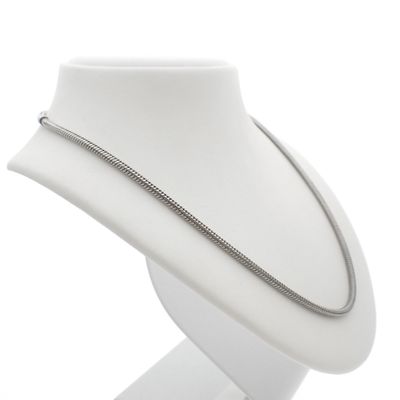 Image 2 of Pandora necklace; Silver; Snake Chain | 46.5 cm