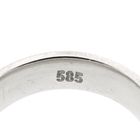 Image 8 of White gold ring with zirconia