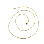 Image 4 of Two-tone gold snake link chain