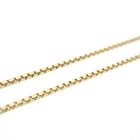 Image 8 of Golden Venetian link chain | 43 cm