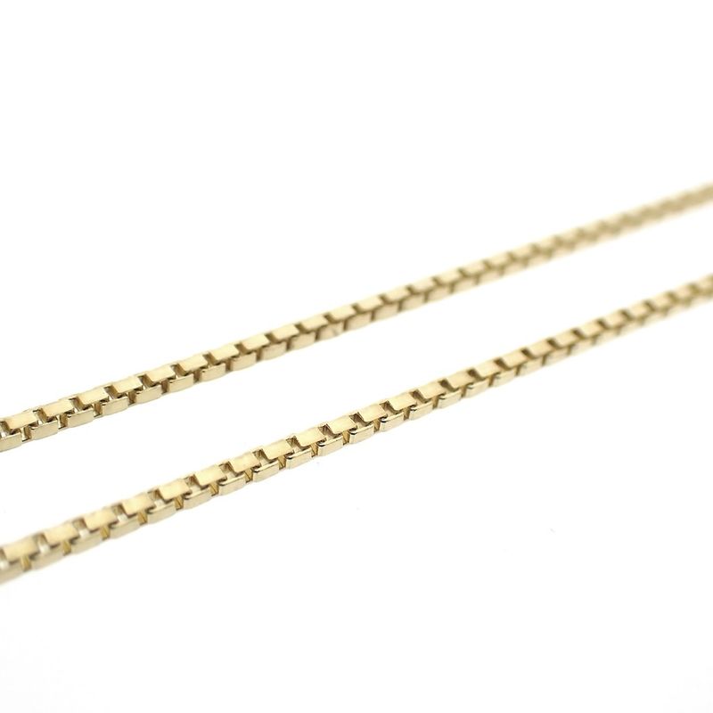 Image 8 of Golden Venetian link chain | 43 cm