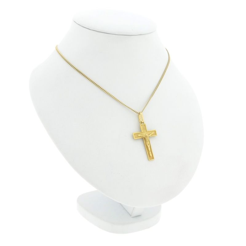 Image 8 of Gold pendant of a cross with corpus