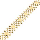Image 11 of 14 Karat Gold Gallery Wire Link Necklace; 44 cm