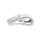 Image 9 of White gold pendant with zirconia