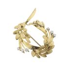 Image 4 of Vintage gold fantasy brooch with diamond 0.21 ct.