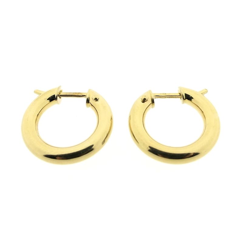 Image 9 of Gold earrings Ø 15.9 mm