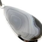 Image 4 of Silver pendant with agate