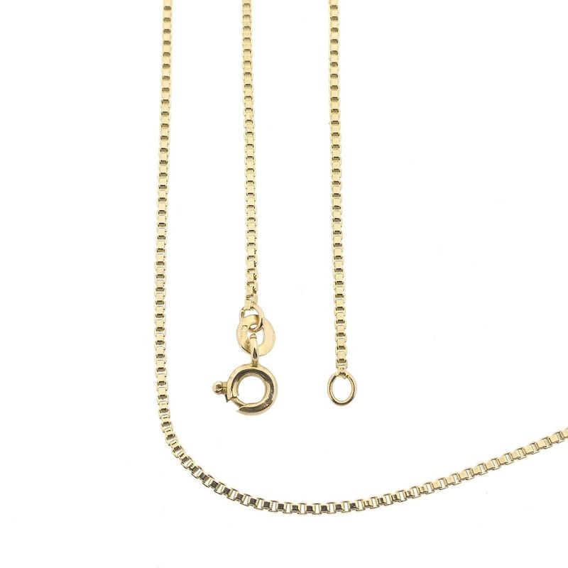 Image 1 of Golden Venetian link chain