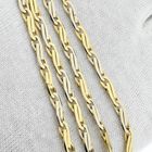 Image 9 of Two-tone gold infinity link chain