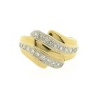 Image 3 of Gold ring with diamonds; 0.69 ct.