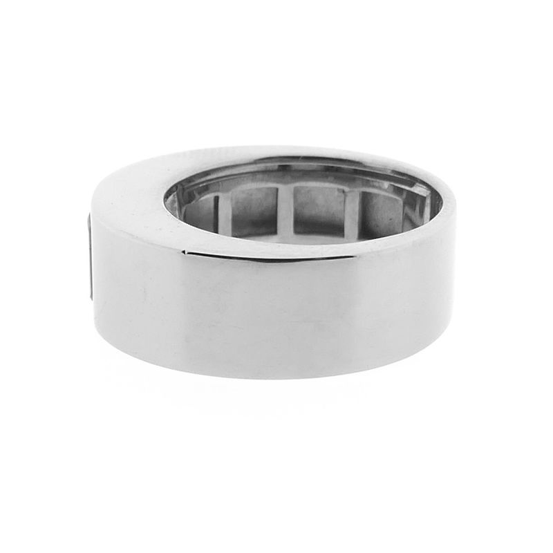 Image 8 of White gold Chopard Happy Diamonds ring; 0.05 ct.