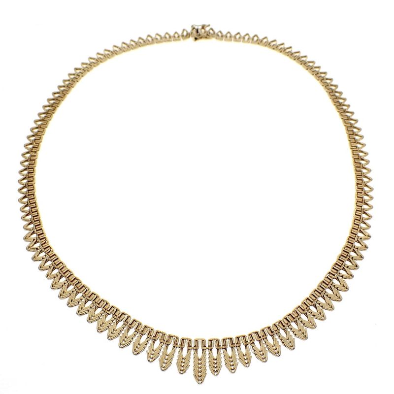 Image 5 of Vintage gold ladies necklace