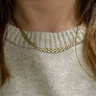 Image 10 of Gold Bismarck link chain