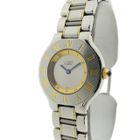 Image 2 of Cartier Must 21; Goud/stalen dames horloge