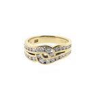 Image 3 of Gold Ring with Diamond; 14 Karat; 0.50 ct; Size 16.25