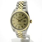 Image 5 of Rolex Datejust 1601; Gold/steel watch with rare 'sigma' dial