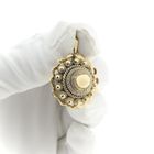 Image 10 of Antique gold pendant of a Zeeland button.