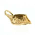 Image 6 of Gold pendant with diamond; 0.01 ct.
