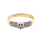 Image 6 of Gold Wedding Ring with Diamonds