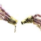 Image 8 of Pearl (baroque) necklace with gold decorative clasp | 52 cm