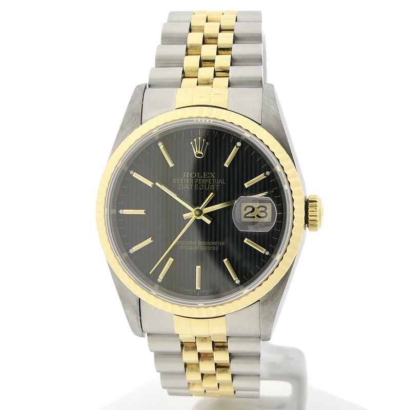 Image 13 of Rolex Datejust 16233; Automatic Gold/Steel Watch