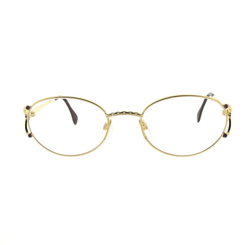 Image 4 of Vintage Chopard women's glasses with clear glass; Gold-plated; 52-20