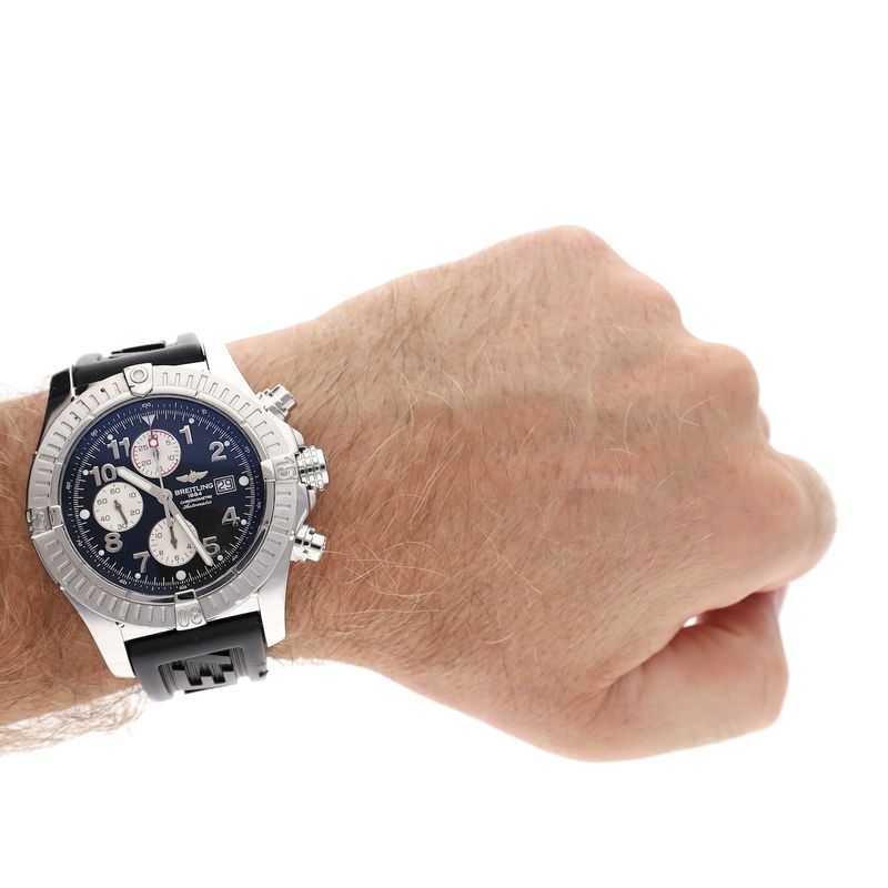 Image 18 of Breitling Super Avenger 48mm A13370; Chronograph men's watch