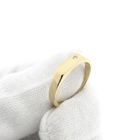 Image 9 of Gold Jeunesse pinky ring with diamond; 0.015 ct.