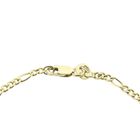 Image 3 of Gold Figaro link bracelet