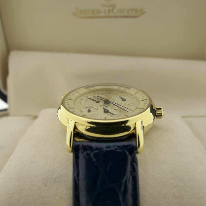 Image 14 of Jaeger-LeCoultre Master Control Geographic; Automatic 18k gold men's watch