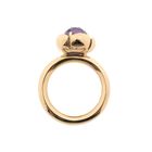 Image 3 of Rose gold Bron Jewelry 'Catch' ring with amethyst