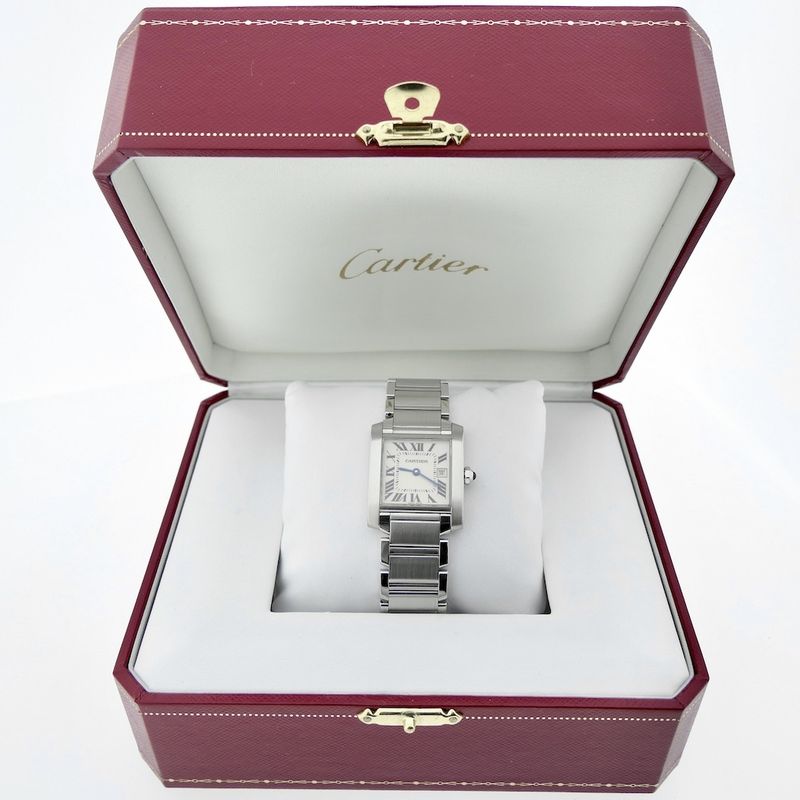 Image 9 of Cartier Tank Francaise; Ladies watch
