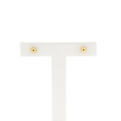 Image 1 of 18 Krt. Vintage Gold Stud Earrings
