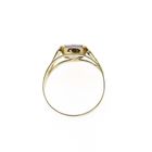 Image 5 of Gold ring with purple zirconia