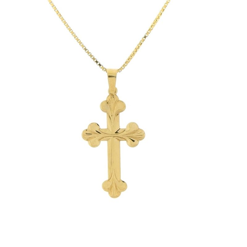 Image 8 of Gold pendant of a cross