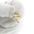 Image 2 of Gold pendant of a Chinese horoscope sign; Horse