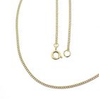 Image 1 of Gold gourmet link necklace | 43 cm