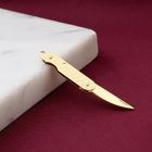 Image 2 of Minimalist Gold Pocket Knife