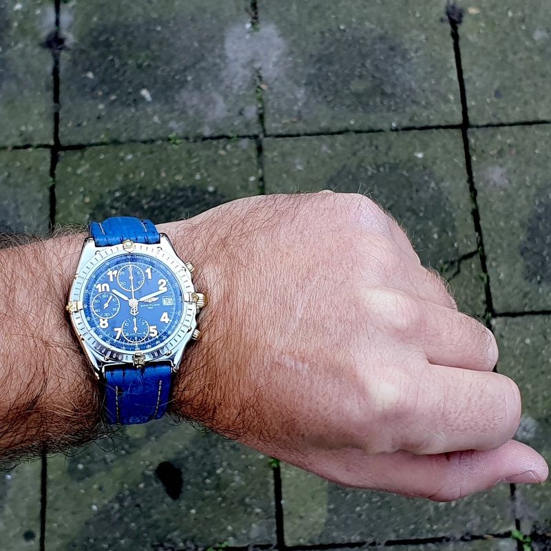 Image 11 of Breitling Chronomat; Chronograph men's watch