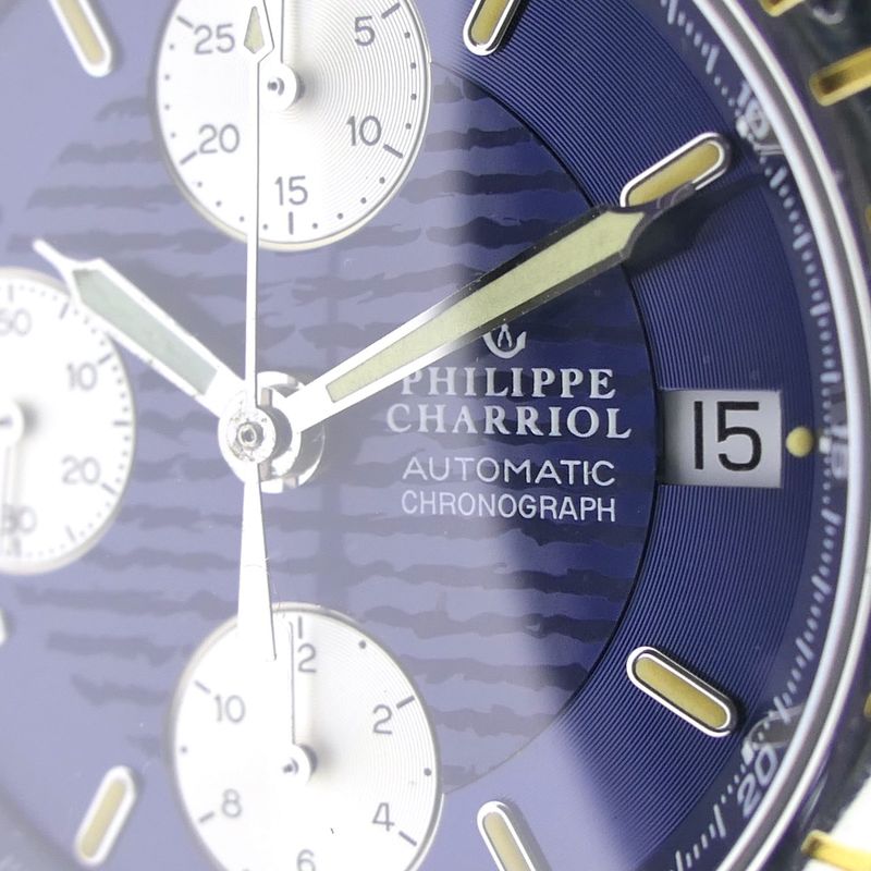 Image 6 of Philippe Charriol Super Sports Automatic 60.96; Chronograph men's watch